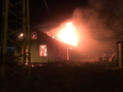 У Фастові до гасіння серйозної пожежі залучили спеціальний потяг (ФОТО)