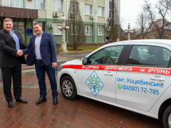 Ірпінська міськрада подарувала новий "Сітроен" для Коцюбинського 