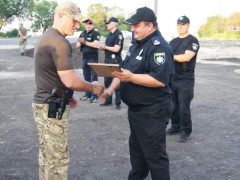 Начальник Нацполіції Київщини Дмитро Ценов перевірив роботу луганських поліцейських
