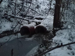 Фото дня: "унікальна" каналізація у ЖК "Чайка"