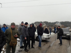 Активісти встановили цілодобове чергування на заплаві річки Ірпінь (ВІДЕО)