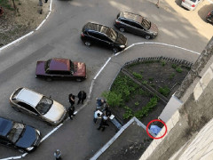 Дворічна дитина випала з багатоповерхівки у Броварах (ФОТО)