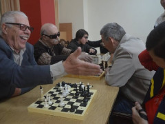 Сліпі генії: в Обухові провели Чемпіонат Київської області з шахів серед людей з вадами зору (ФОТО)