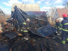 У Бородянському районі сталася пожежа в дачному кооперативі "Жайворонок" (ФОТО)