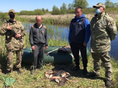 У зоні ЧАЕС поліція затримала рибних браконьєрів (ФОТО)