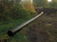 До скандального будівництва в Ірпені протягують газову трубу (ФОТО)