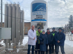 У Бориспільській лікарні встановили потужну систему киснепостачання