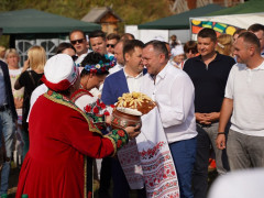 Святкування дня хрещення Русі на Обухівщині відкривав Василь Володін (ФОТО)