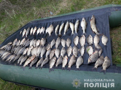 На Київщині браконьєр наловив риби на "кругленьку" суму