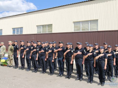 На Київщині з’явилося 30 нових полісменів (ФОТО, ВІДЕО)
