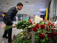 У "Борисполі" вшановують пам’ять жертв авіакатастрофи в Ірані