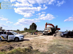 У Димерській громаді невідомі незаконно здійснювали днопоглиблювальні роботи
