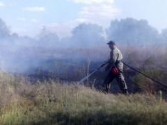 У Баришівському районі згоріло 3 га трави