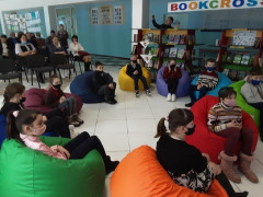 На Бориспільщині школа має нове освітнє середовище  "Медіатека"
