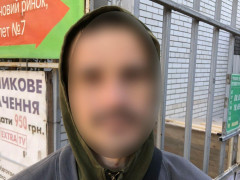 На Обухівщині чоловік пограбував магазин, погрожуючи ножем
