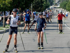У Білій Церкві відбулися масові змагання лижоролерів