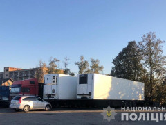 На Київщині затримали викрадачів словацьких фур (ФОТО)