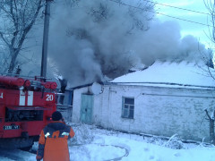 У Ржищеві спалахнув будинок 