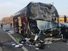 Водій автобусу з акторами "Дизель Шоу" розповів свою версію ДТП