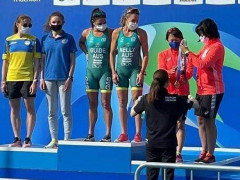 Паралімпійці Київщини вибороли дві нагороди на Кубку світу з паратріатлону (ФОТО)