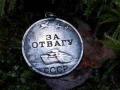 У Таллінні знайшли медаль "За відвагу" червоноармійця з Київщини