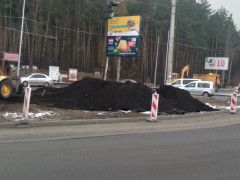 На в’їзді до Гостомеля запрацювало дорожнє кільце