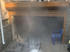 В Ірпені ледве не згорів житловий будинок (ФОТО)