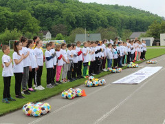Обухівські школярі долучилися до відкритого уроку з футболу (ФОТО)
