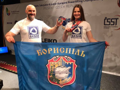 Вихованка Бориспільської ДЮСШ підкорила юніорський чемпіонат Європи з паверліфтингу (ФОТО)