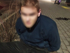 У Боярці затримали молодика, який напав із ножем на місцевого жителя (ФОТО)