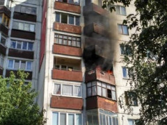У Києво-Святошинському районі сталась пожежа в кухні
