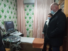У Згурівці лікарня отримала апарат ультразвукової діагностики