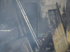 Внаслідок пожежі у Ставищенській ОТГ постраждав пенсіонер