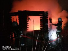 За добу на Макарівщині двічі гасили вогонь (ФОТО)