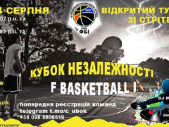 До Дня Незалежності в Бучі пройде турнір зі стрітболу для підлітків
