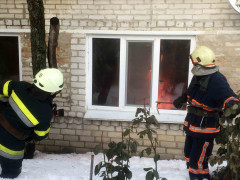 У селі Ведмедівка горів житловий будинок (ФОТО)