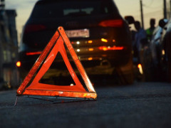 У Переяславі біля аптеки автомобіль зіткнувся з мотоциклом 