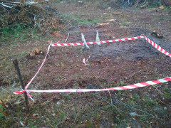 На Бородянщині знайшли артилерійський снаряд (ФОТО) 