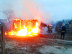 У Бородянському районі під час пожежі загинула жінка