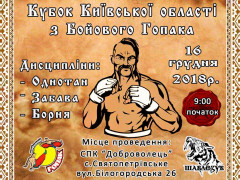 Під Києвом проведуть змагання з бойового гопака 