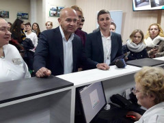 У Васильківській ЦРЛ запрацювала реєстратура з електронною чергою
