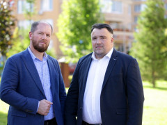 Відомий будівельник розповів про сім'ю кандидата в голови Борщагівської ОТГ, якого він підтримує (ФОТО)