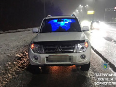 У Борисполі водій напідпитку зник з місця ДТП (ФОТО)