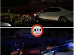 Неподалік Гостомеля зіткнулися три автомобілі