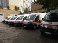 У лікарнях Київщини з’явиться більше 40 нових авто "швидкої"