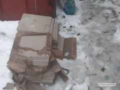 У Борисполі задля успішної крадіжки чоловік обмотав себе мідним кабелем (ФОТО)
