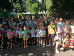 У згурівському парку пройшли змагання з бігу