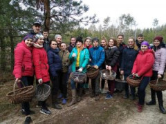 У Переяслав-Хмельницькому районі школярі висадили близько 47 тис саджанців