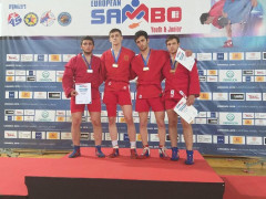Представник Київщини виборов бронзу на чемпіонаті Європи з самбо