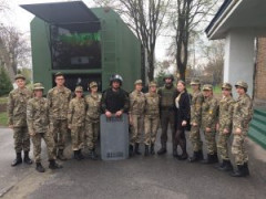 У Переяслав-Хмельницькому ліцеї-інтернаті "Патріот" нацгвардійці провели профорієнтацію (ФОТО)